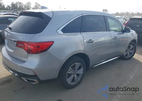 2019 Acura Mdx Standard из США, поврежденный, VIN 5J8YD4H39KL035703